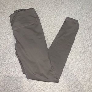 Zella Tan Metallic Leggings